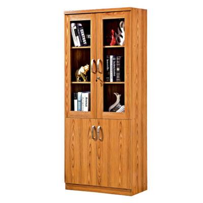 China Chinese Foldable 2 Door Melamine Bookcase Sale for sale