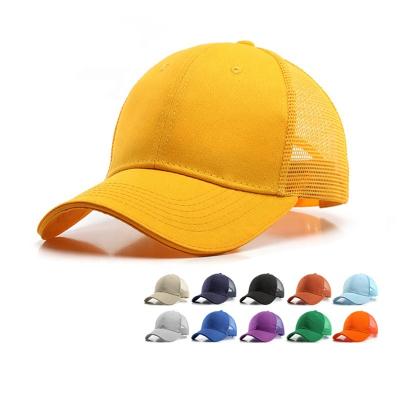 China Wholesale Promotion JOINT JOINT Customize 6 Panel Trucker Hat Baseball Mesh Cap for sale