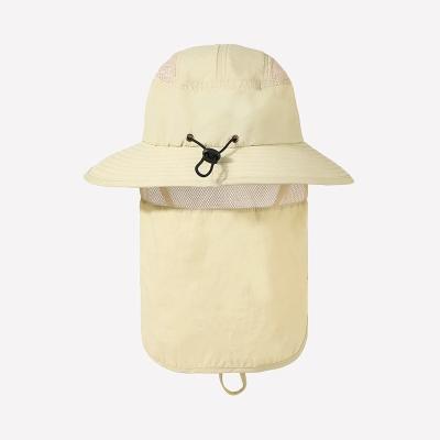 China Adjustable Fashion Adjustable Hats With FaceMasks Sunlight Proof Hats Fashion Hats for sale