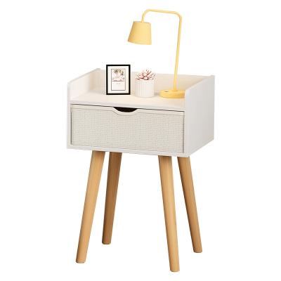 China The Other Simple Mini Bedside Cabinet Small Bedside Table Modern Minimalist Luxury Bedroom Locker Shelf Cabinet Light Small for sale