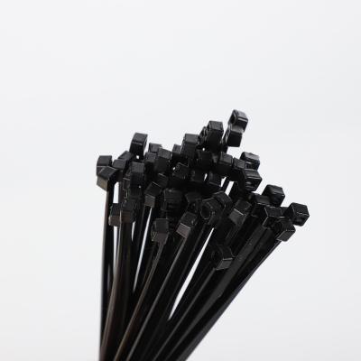 China 8.8*700mm Eco-friendly Custom Black 175LBS Nylon High Quality Self Locking Cable Zip Ties for sale