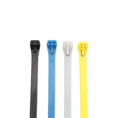 China Wholesale Eco-friendly high quality plastic cable ties nylon 7.2*300mm releasable multicolor 220N zip ties for sale