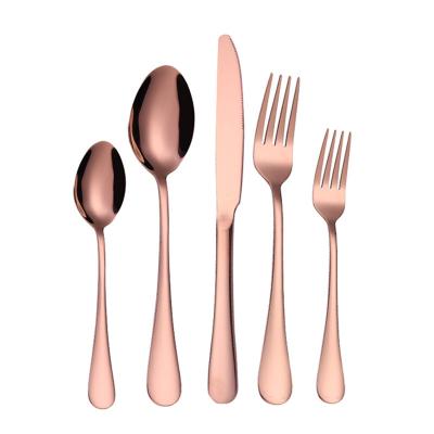 China Viable Set Juego de cubiertos Dishwasher Saf Stainless Steel Silverware Service for sale