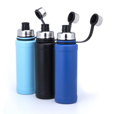 China 2021 New Sustainable Double Wall Bottle Stainless Steel Vacuum Insulated Water Bottle for sale