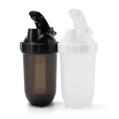 China Wholesale 400ml Viable Plastic Shaker Bottle Eco Friendly Gym Shakers Protein Shaker Bottle for sale