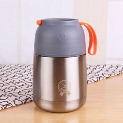 China Eco-friendly Sustainable Keep Double Wall Vacuum Lunch Box Thermos Food Container Thermos Hot 24 Hours for sale