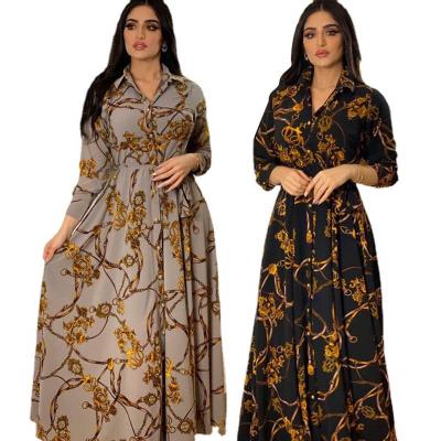 China New Design Modest Muslimah Styling High Quality Southeast Asia Cheap Breathable Soft Long Dress Plus Size Long Sleeve Muslim Prom Dresses for sale