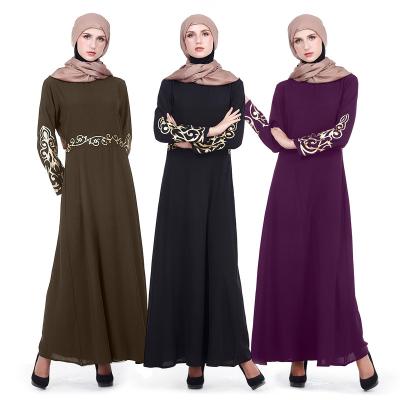 China Wholesale Modest Muslimah Styling High Quality Dubai Turkey Kaftan plus size open abaya muslim dress for women for sale