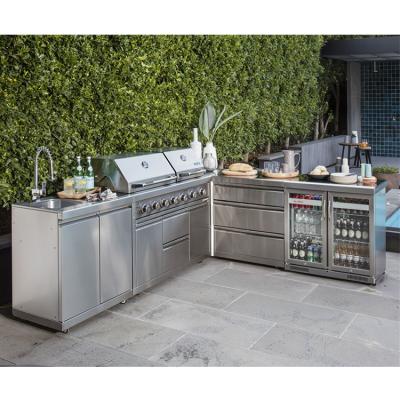 China Baineng Modern Non Rusty Wholesale Outdoor Kitchen Stainless Steel Cabinet for sale