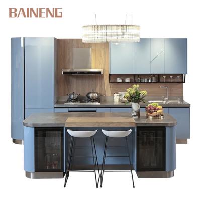 China Modern Kitchen Stainless Steel Sideboards Modern Design Modular Sideboard With Best Price for sale