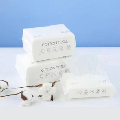 China New Arrival Cotton Child Safe Tissue Face Eco Paper Soft Pack Face Tissue for sale