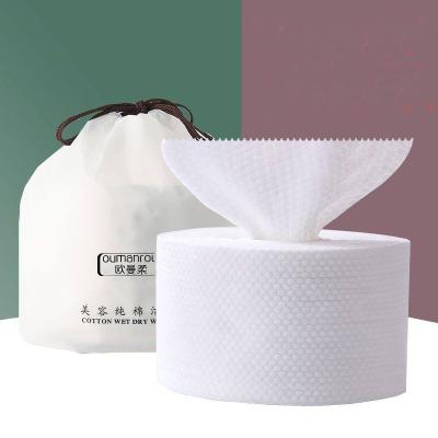 China Large Size OEM Factory Disposable 100% Cotton Sheet Child Safe Kitchen Cleaning Dry Soft Cotton Cloth With 60 80 100 Pcs for sale