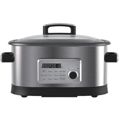 China Hotel 6L Multi Function Electric Cooker Stainless Steel Bake Etc Slow Cooker of roast for sale