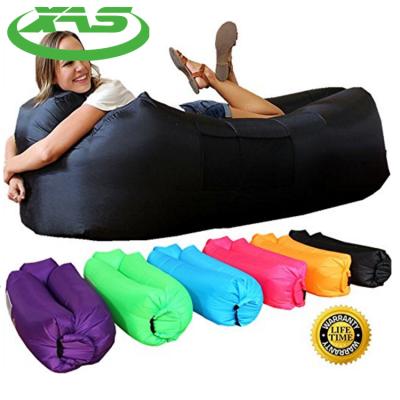 China Amazon success wekapo couch inflatable outdoor camping air sofa lazy sleeping bags sleeping bag+quilt+cushion for sale