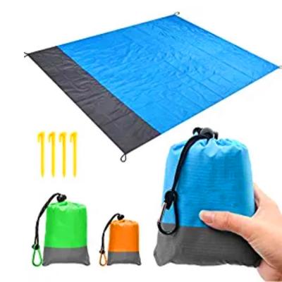 China Huge Outdoor Camping Nylon Blanket Mat Machine Washable Picnic Blanket Large Beach Picnic Blanket Camping Waterproof Beach Blanket For Outdoor for sale