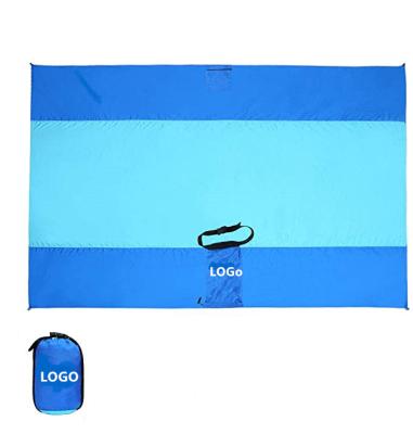 China Portable Outdoor Beach Mat Waterproof Picnic Mat Ultralight Anti-dirty Nylon Sandproof Blanket for sale