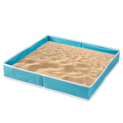 China Outdoor Beach Fun Table Foldable Kids Sandbox Toys Portable Beach Sandbox for sale