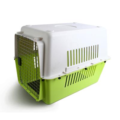 China Approved Plastic Portable Airline Pet Carrier Cat Travel Bag Outdoor Pet Cages Carriers Dog Airpod Cases for sale