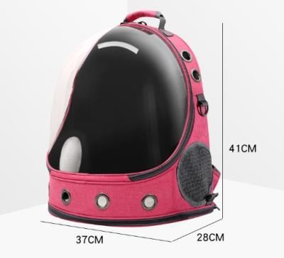 China Transparent Viable Capsule Bubble Space Backpack Carrier Pet Backpack For Cats And Puppies Airline Approved for sale