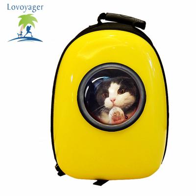 China Wholesale Viable Lovoyager Pet Backpack Bag Dog Cat Traveling To Carry Bag Capsule Dog Carrier for sale