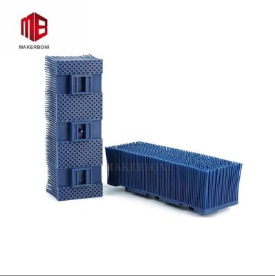 China Blue Nylon Bristle Block For Kuris Auto Cutter Machine 148 X 50 X 43mm for sale