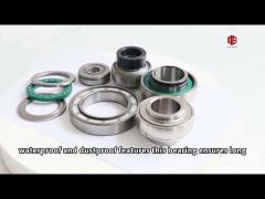 angular contact ball bearings solid oil bearings for pumps / compressors / electric motors