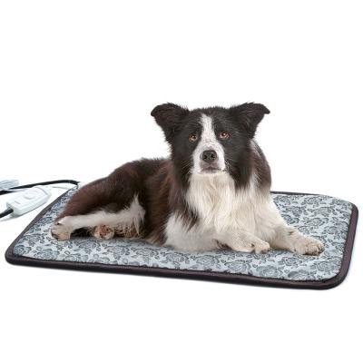 China Custom Logo 2021 Travel Logo Pet Heating Pad Pet Training Pads With Temperature Controller for sale