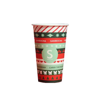 China Recyclable Custom Printed Disposable Single Wall 10 oz Hot Beverage Eco Friendly Black Paper Coffee Cups for sale