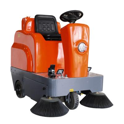 China Square Hotels Park Cleaning Sweeper Sweeping Floor Machine for sale