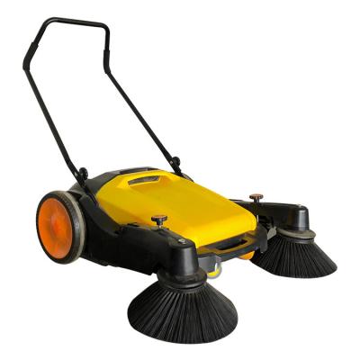 China Economic Cleaning Hotels Equipment Hand Push Industrial Electric Road Sweeper With Brush for sale