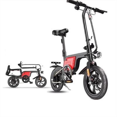 China Foldable Small Folding Electric Bicycle 250W Can Be Customized And Easy To Carry Electric Folding Bicycle for sale