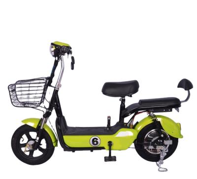 China Fat Tire Aluminum Adult Electric City Bike 350W 48V Electric Bicycle for sale