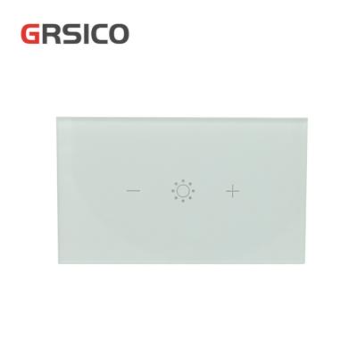 China Smart Life APP GSRJ-JTG-3W UK Standard Controlled Switch Dimmer Wall WIFI / Support EU US for sale