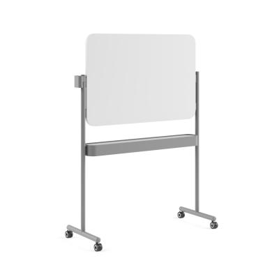 China Flex Magnetic Whiteboard On Wheels Easy Mobility Portable Rolling Whiteboard for sale