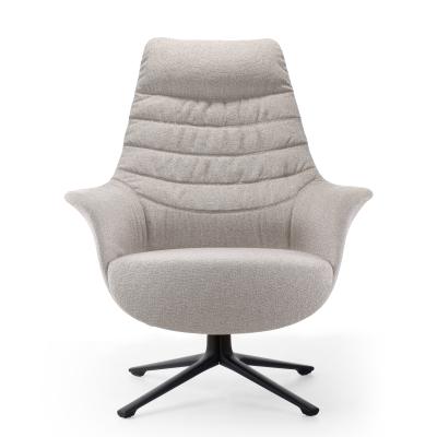 China Contemporary Soft Upholstery Modern Office Lounge Chairs With Base Reclining for sale