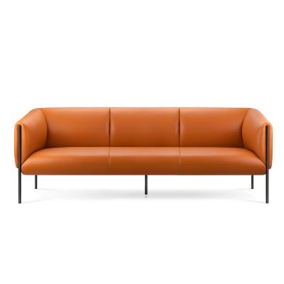 China B.one PU Leather Office Waiting Room Sofa , Custom Size Office Lounge Couch for sale