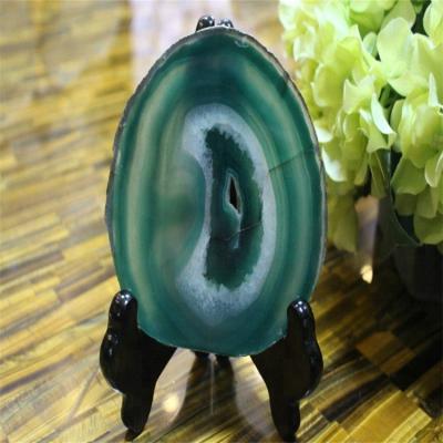 China Modern Natural Agate Slices Stone Slabs And Tiles Backlit Gemstone for sale