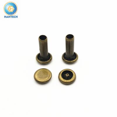 China High Quality Tubular Cabinet Rivet For Leather Semi Tubular Rivet Maker for sale