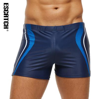 China Summer Plus Size Swimsuit Men's Sexy Men's Swimming Trunks With Protective Quick Dry Swimwear for sale