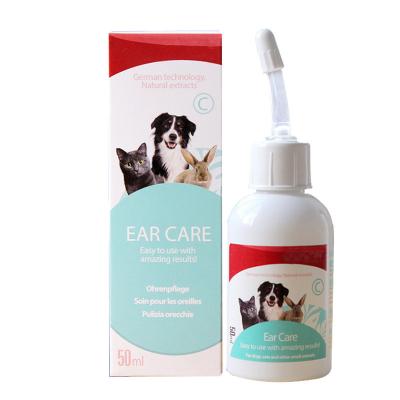 China Sustainable Cleaning Dogs Ear Care Ear Drops Dogs And Cats Ear Cleaner for sale