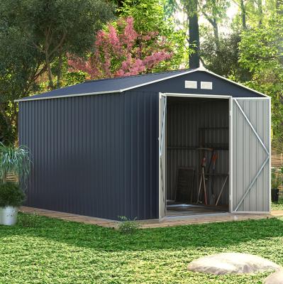 China Easily Assembled Strong Durable 15 Years Warranty 11*10FT Tool Sheds Metal Garden House for sale