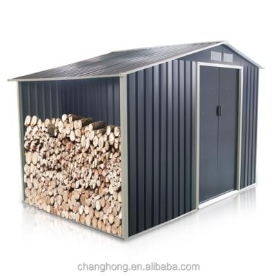 China Easily Assembled Galvanized Steel Metal Shed for sale