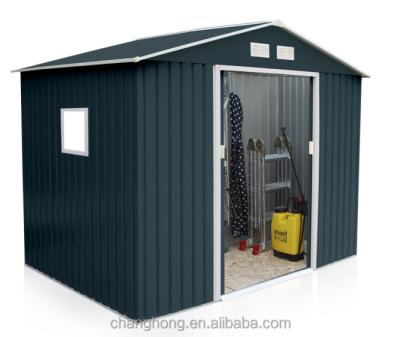 China Easily Assembled Galvanized Steel Metal Garden Shed With Competitive Price for sale