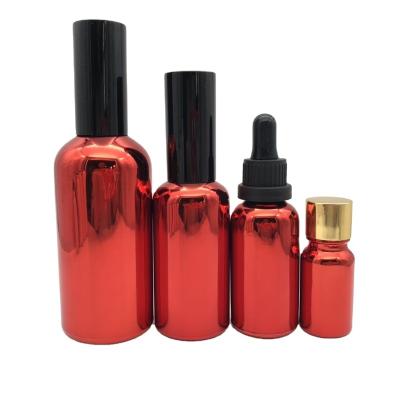 China Wholesale Factory and Manufacturer of Luxury Cosmetic Fancy Pump Bottle Serum Essential Oil for sale