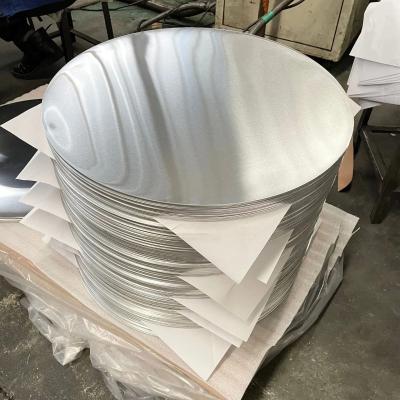 China 1060 Round Aluminium Discs Hot Rolled ISO9001 for cookware for sale