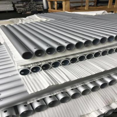 China Tubo de aluminio anodizado redondo 2024 2017 2A17 25 Um Gran diámetro en venta