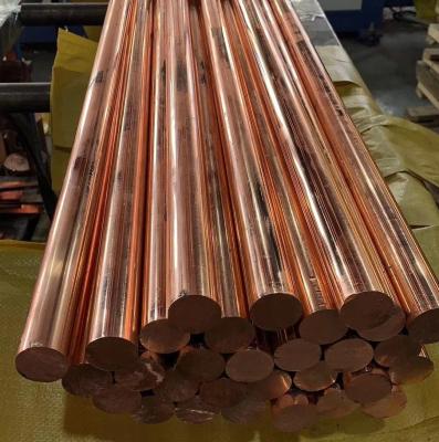 China C38000 C3604 C1100  99.99% Malleable Copper Round Bar 5.0mm-500mm 1/2Hard Hardness For Busbar for sale