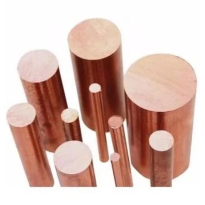 China T1 T2 Tp1 Tp2 C10100 C10200 C10500 C10700 C11000 Square Round Copper Rod  Pure Copper Round Bar for sale