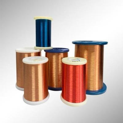 China Red Copper Electrical Wire 0.06mm 0.08mm Solid Flexible Corrosion Resistant Low Resistance Copper Conductor for sale