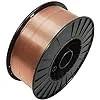 China Aws A5.18 Er70s-6 MIG CO2 Gas Shielded Copper Plated Solid 0.8mm-2.0mm Welding Wire for sale